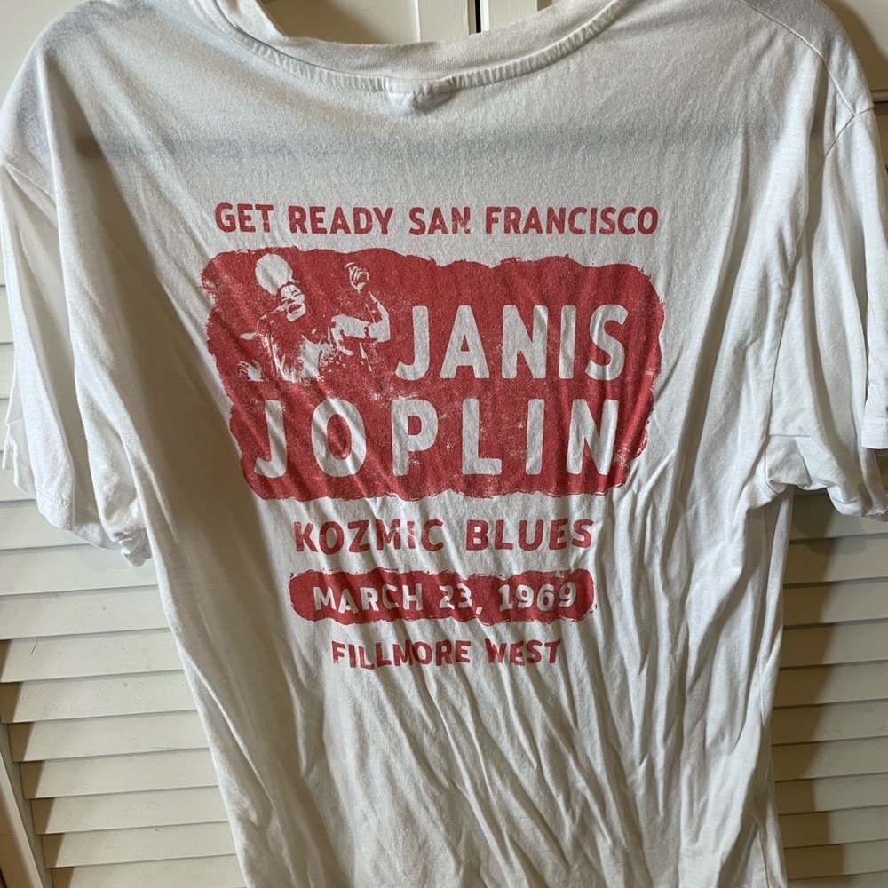 Janis Joplin Graphic T-Shirt by Letluv
